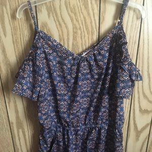 Arizona Jeans Co. XL romper off the shoulder.